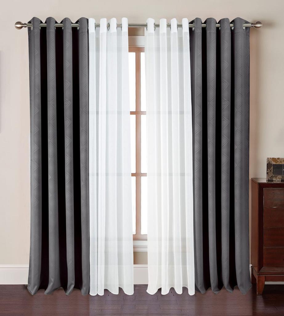 Cortinas Blackout con Velo